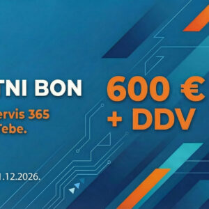 Vrednostni bon za 600 € + DDV