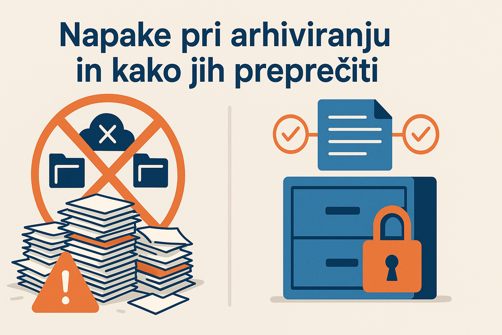 Secure archive storage with locks