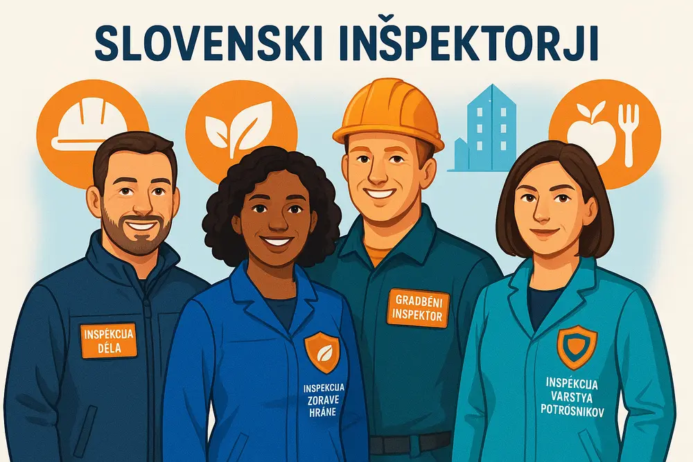 Slovenski inšpektorji na terenu