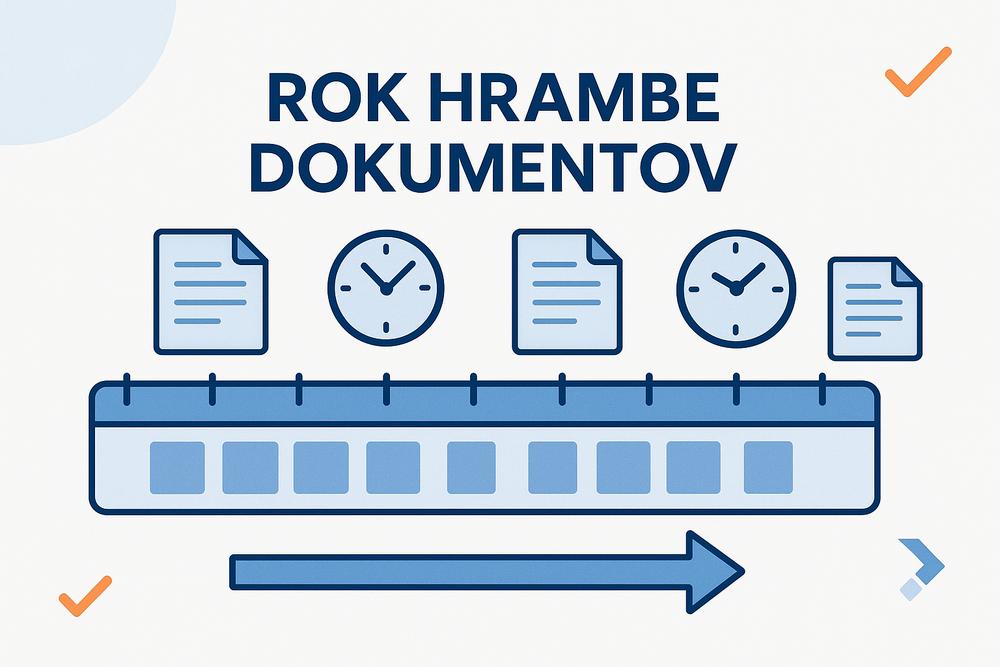 Pregled rokov hrambe dokumentov v poslovanju in osebnih papirih