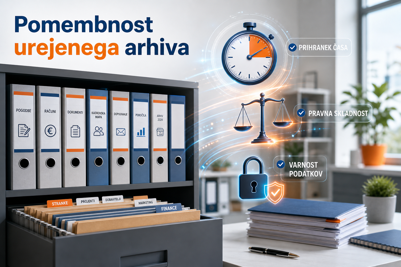 Pomembnost ureditev arhiva
