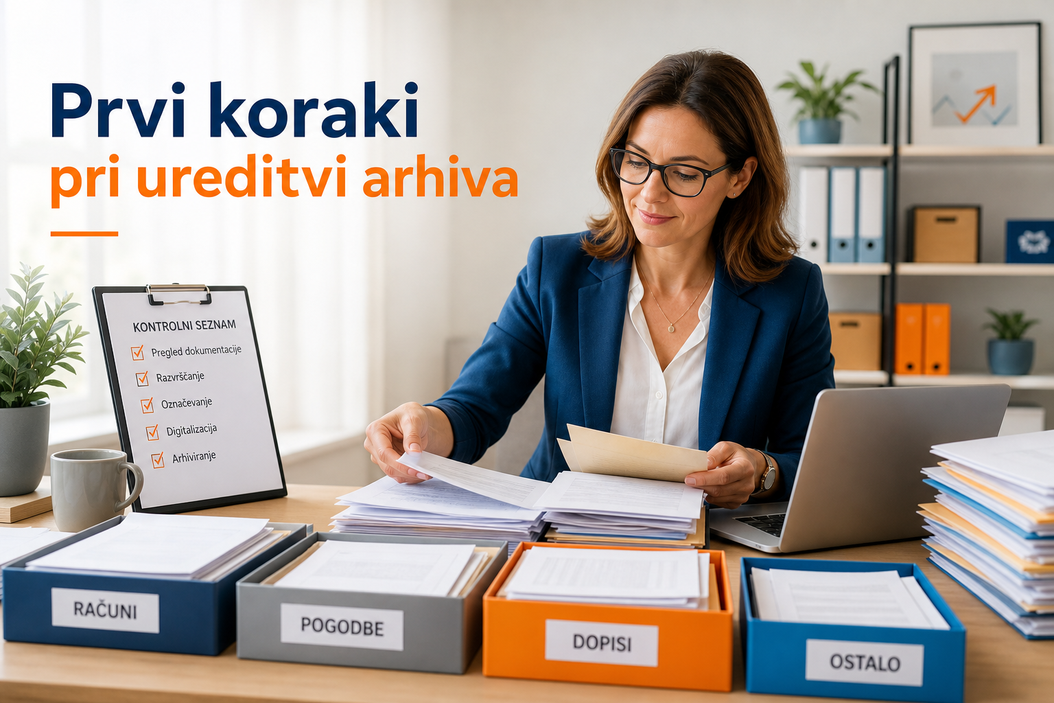 Prvi koraki pri ureditvi arhiva